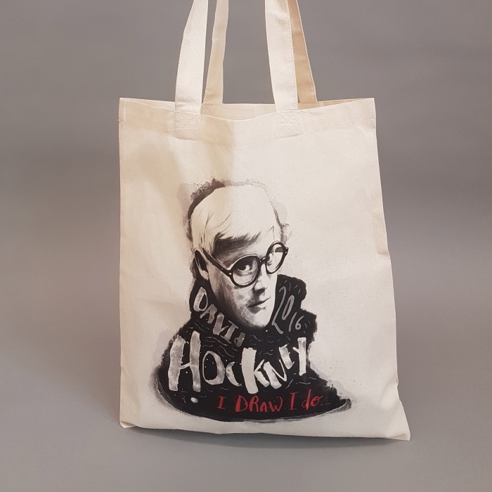 David Hockney Printed Tote Bag