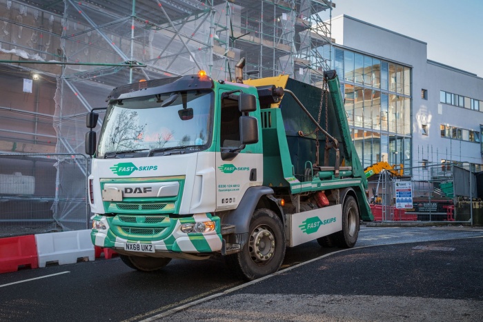 Fletcher's Waste Management Truck