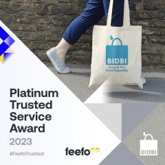 Bag it, Don't Bin it Receives Feefo Platinum Trusted Service Award 2023