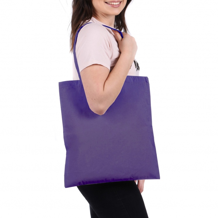 Coloured Cotton Tote Bag