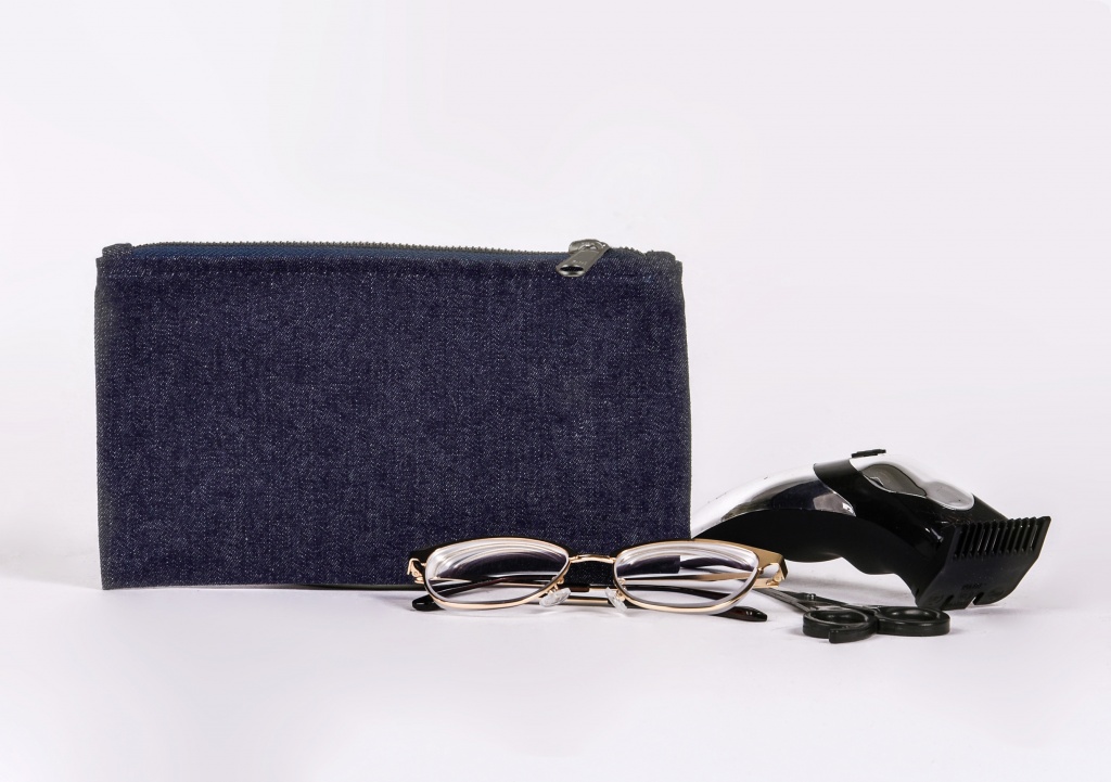 Denim Pencil Case