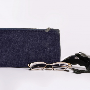 Denim Pencil Case