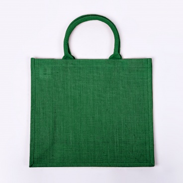 Large Green Jute Bag