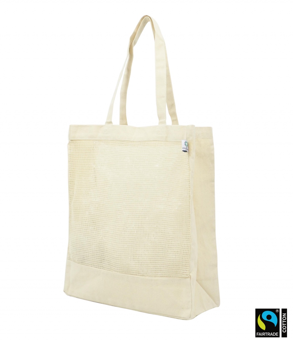 Fairtrade & GOTS Organic Luxury Mesh Shopper