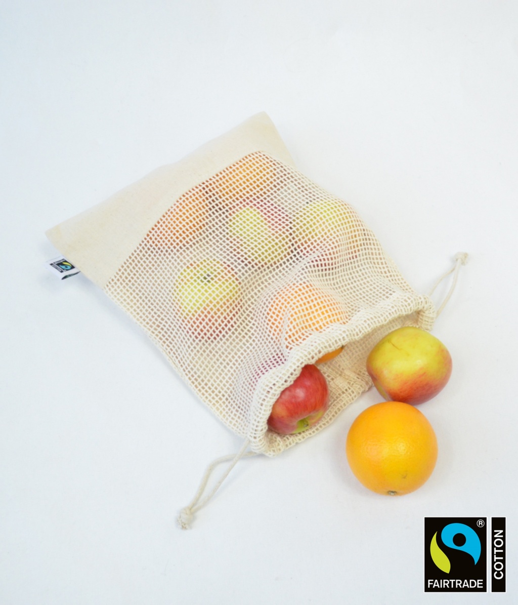 Fairtrade & GOTS Organic Small Mesh Pouch