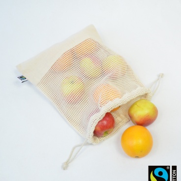 Fairtrade & GOTS Organic Small Mesh Pouch