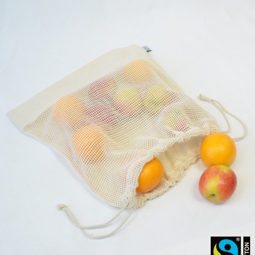 Fairtrade & GOTS Organic Large Mesh Pouch