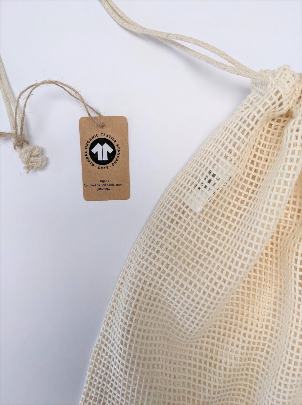 Fairtrade & GOTS Organic Large Mesh Pouch