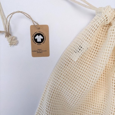 Fairtrade & GOTS Organic Large Mesh Pouch