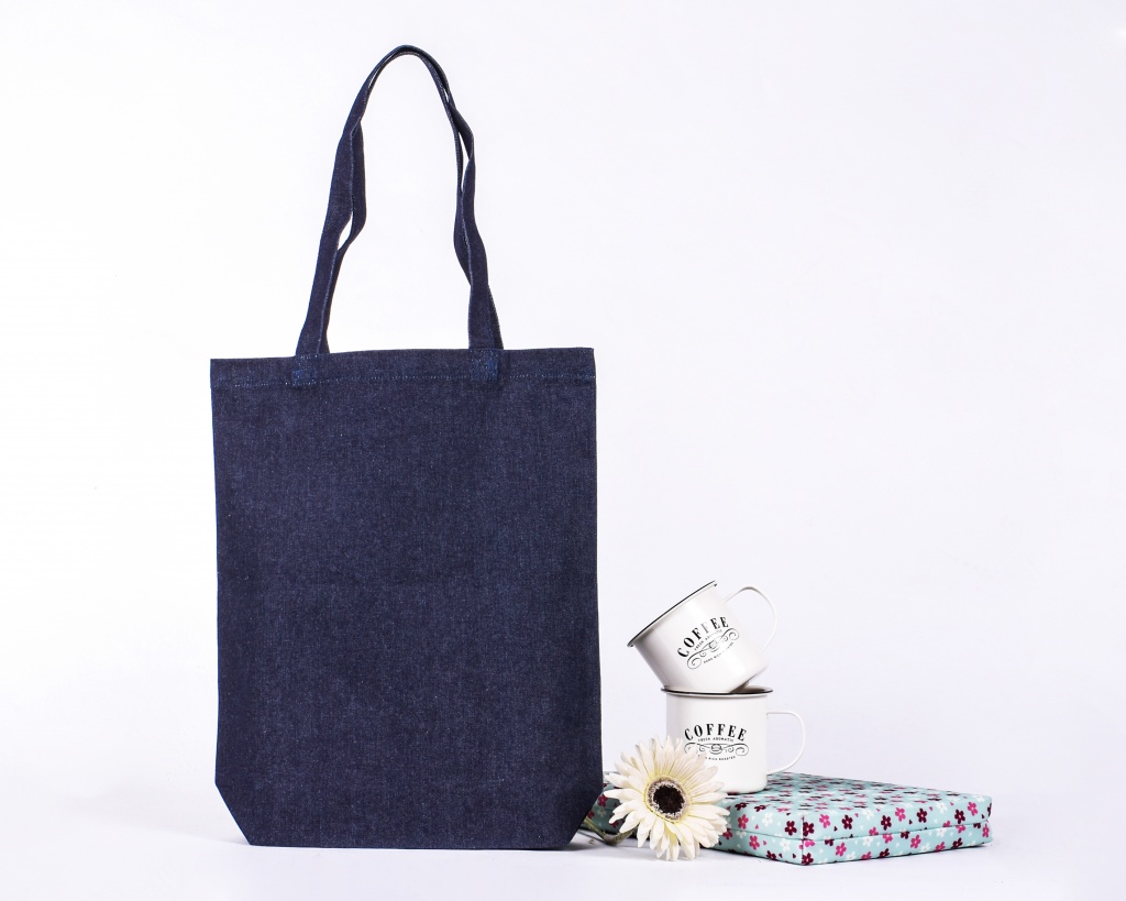 Denim Shopper Bag