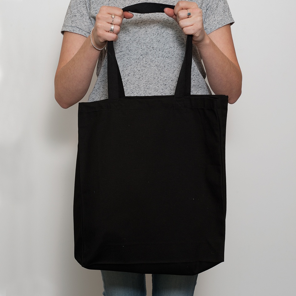 Black Luxury Shopper Bag