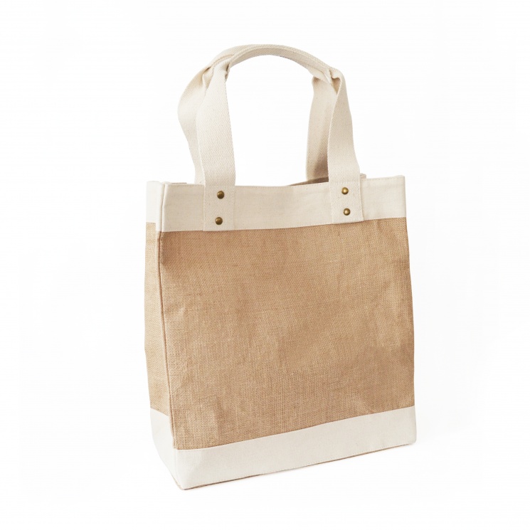 Small Premium Jute Shopper