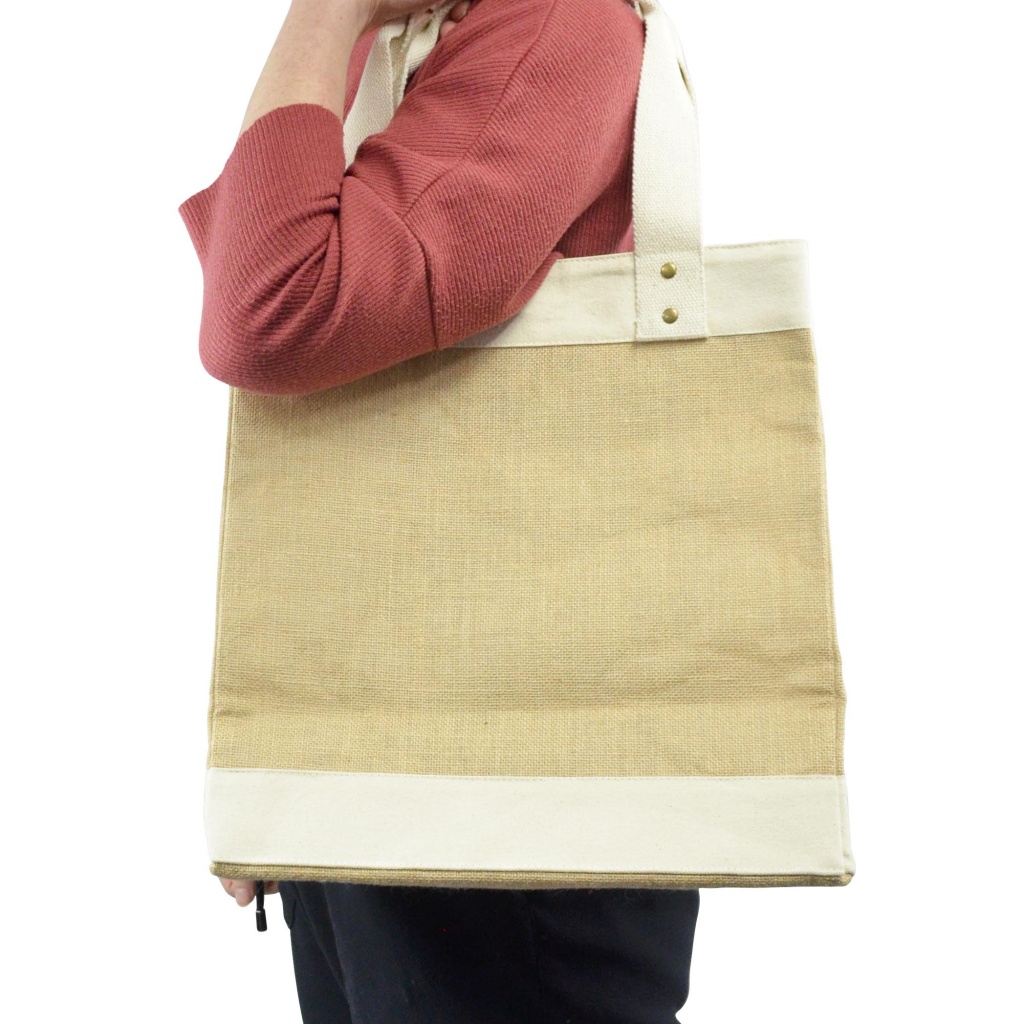 Large Premium Jute Shopper