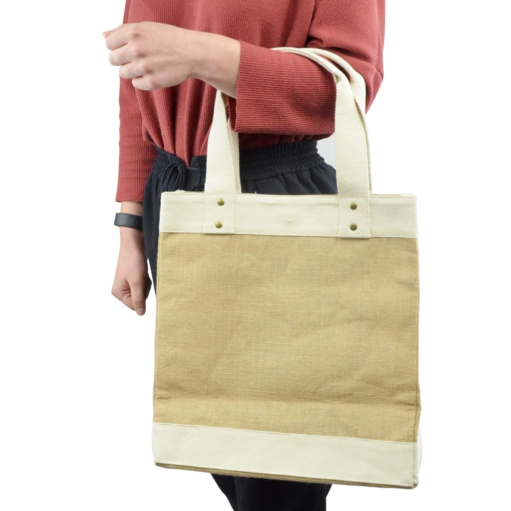 Large Premium Jute Shopper