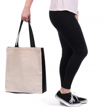 Contrast Luxury Shopper Bag