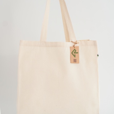 RPET NATURAL SHOPPER BAG