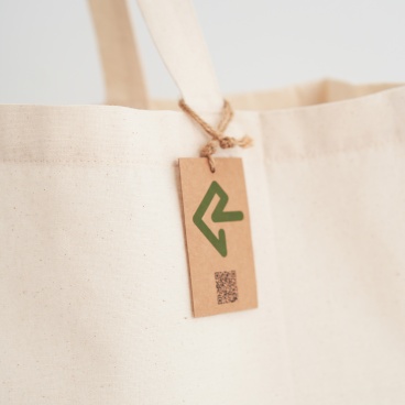 RPET NATURAL SHOPPER BAG