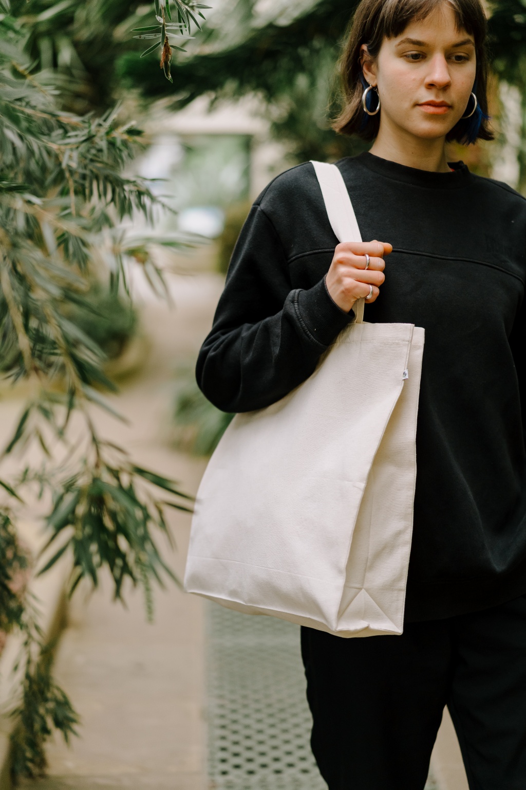 RPET NATURAL SHOPPER BAG