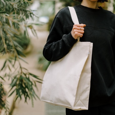 RPET NATURAL SHOPPER BAG