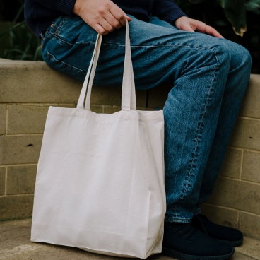 RPET NATURAL SHOPPER BAG