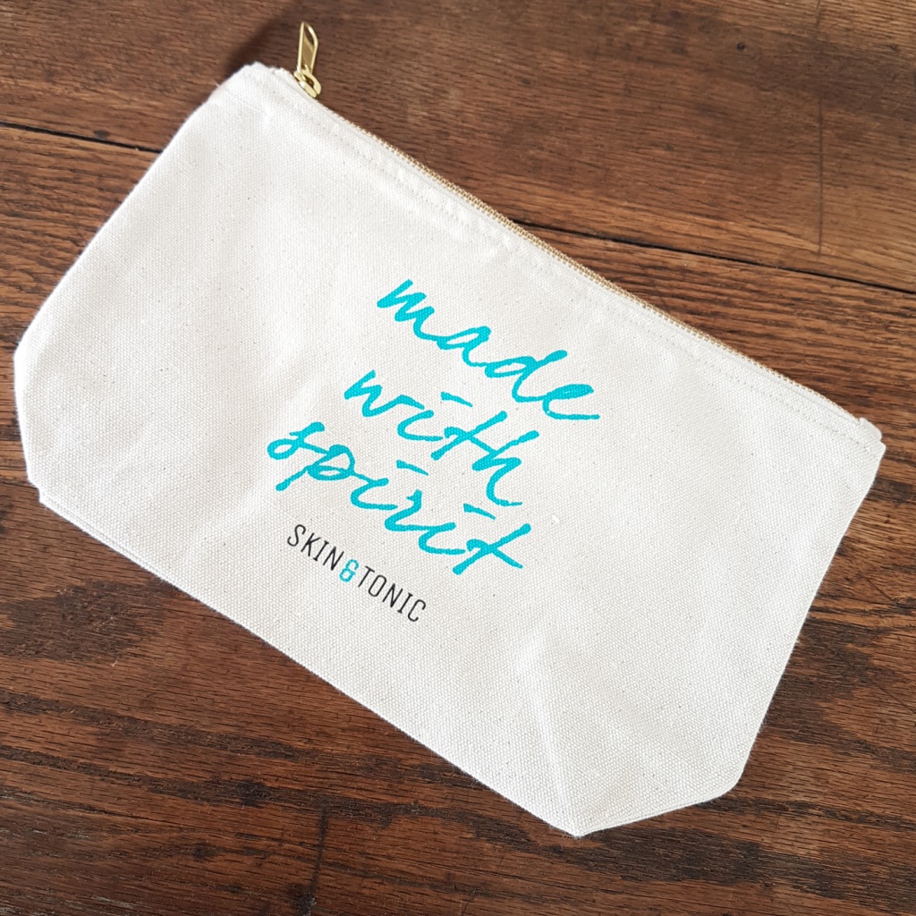 Toiletry Bag | Skin & Tonic | Screen Print